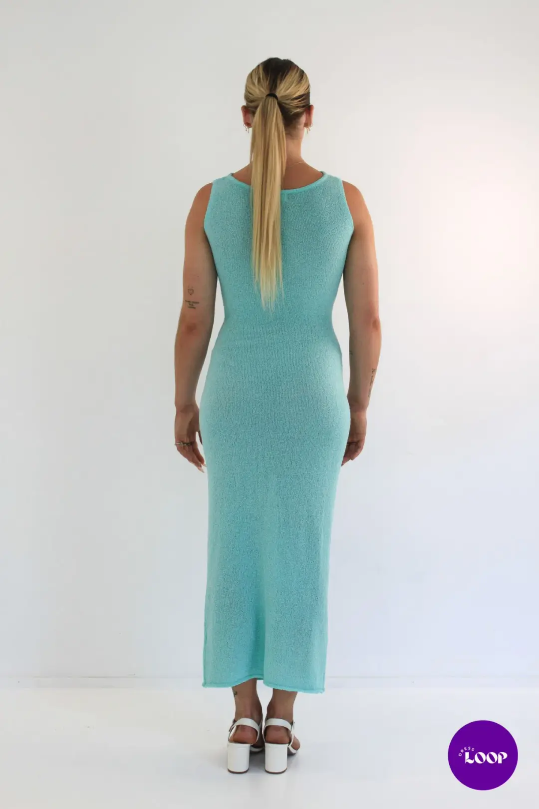 I am Delilah Giselle Maxi Dress Aquamarine Blue Size S / Aus 8 for rent on The Volte - main image
