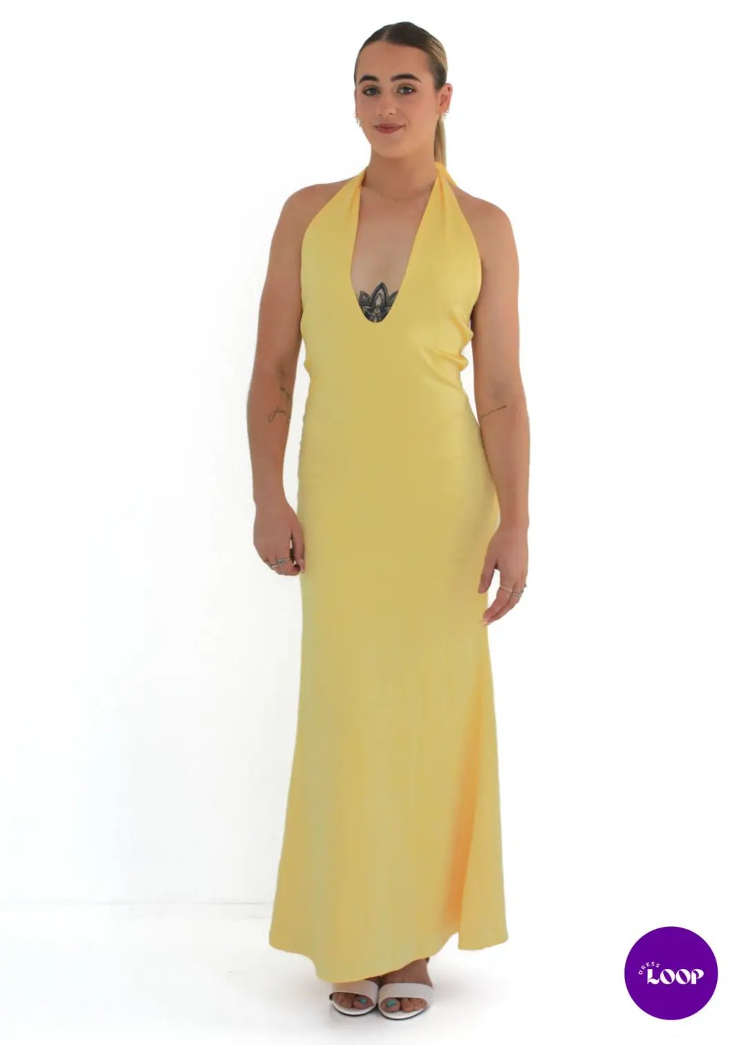 I am Delilah Margot Maxi Dress Daffodil Size S / Aus 8 for rent on The Volte - main image
