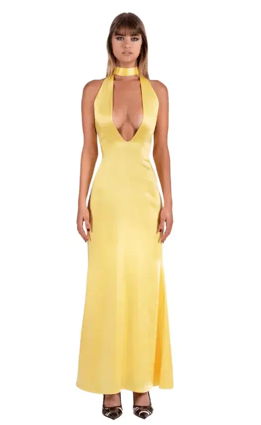 I am Delilah Margot Maxi Dress Daffodil Size S / Aus 8 for rent on The Volte - main image