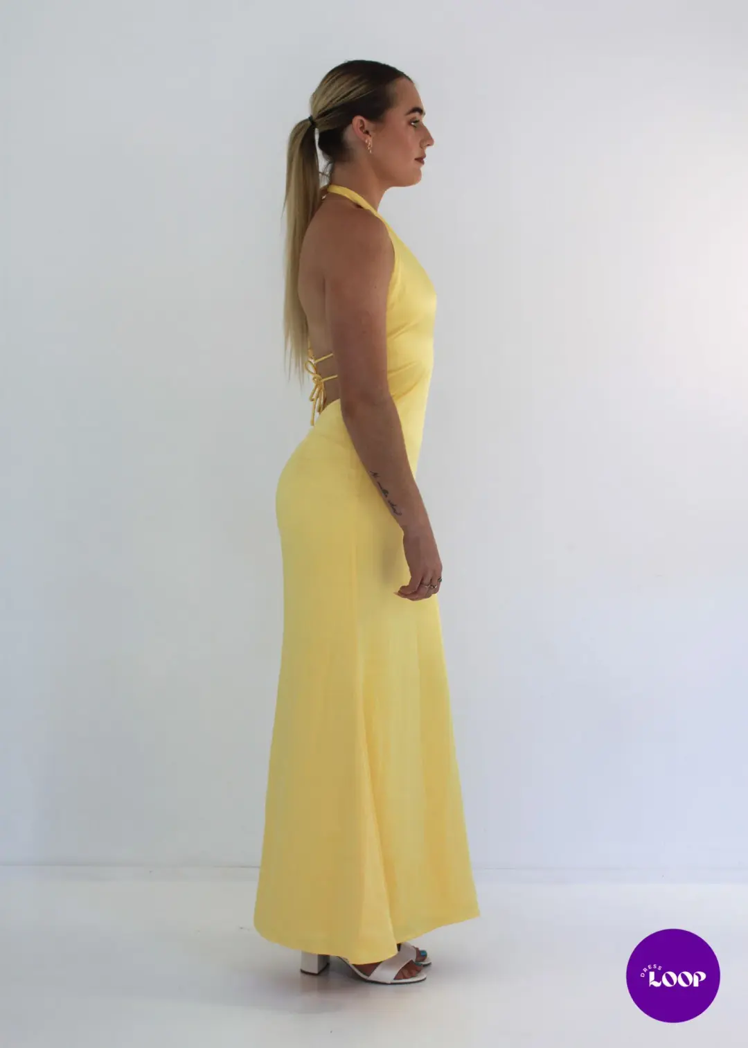 I am Delilah Margot Maxi Dress Daffodil Size S / Aus 8 for rent on The Volte - main image