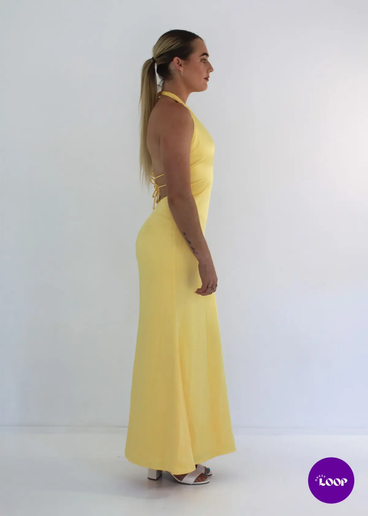 I am Delilah Margot Maxi Dress Daffodil Size S / Aus 8 - Image 3
