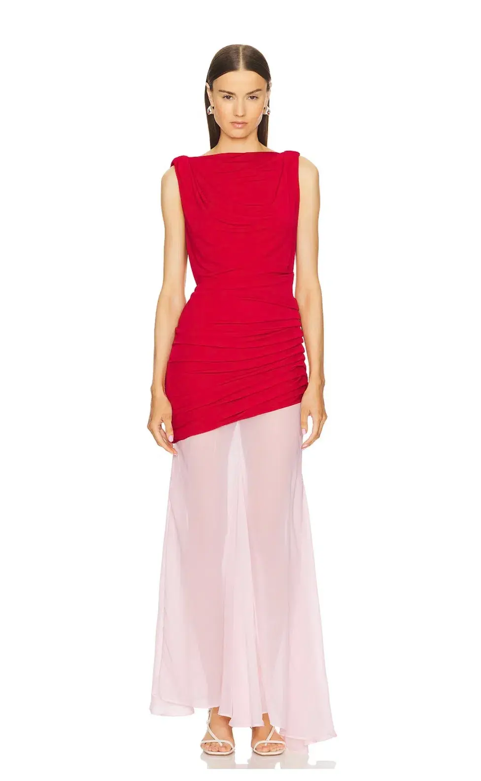 L'Academie by Marianna Enoa Midi Dress Multi Size AU 8 - Image 1
