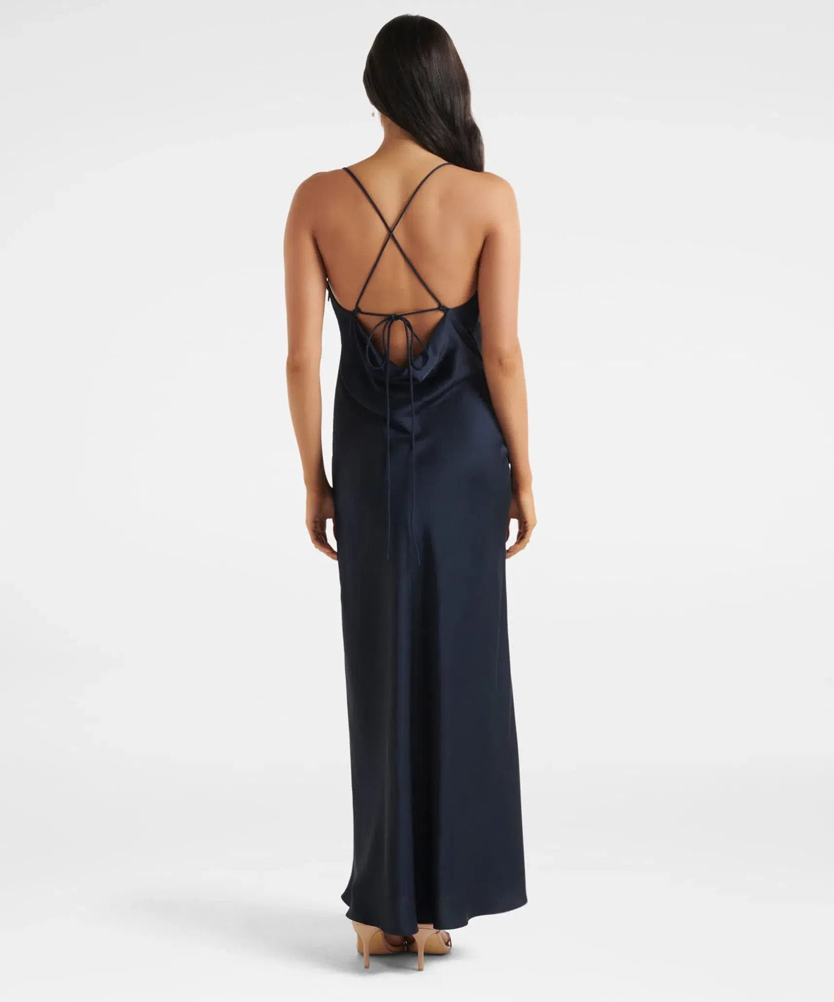 Forever New Blair Back Detail Maxi Dress Size 10 - Image 2