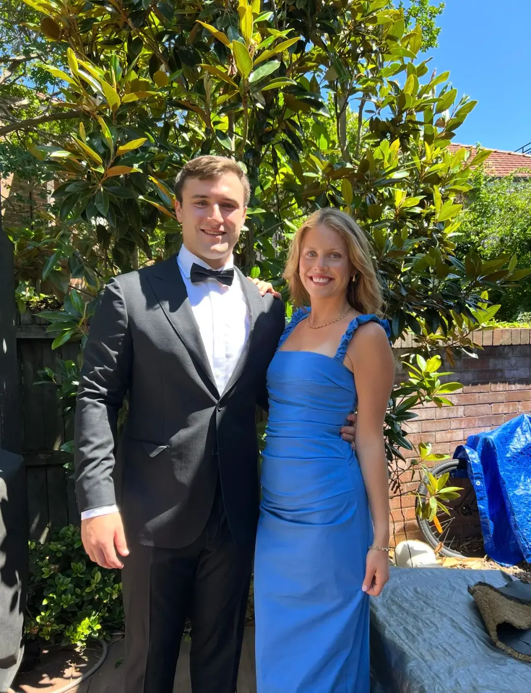 Sir The Label Azul Balconette Gown in Cobalt Blue Size 1 / AU 8 for rent on The Volte - main image