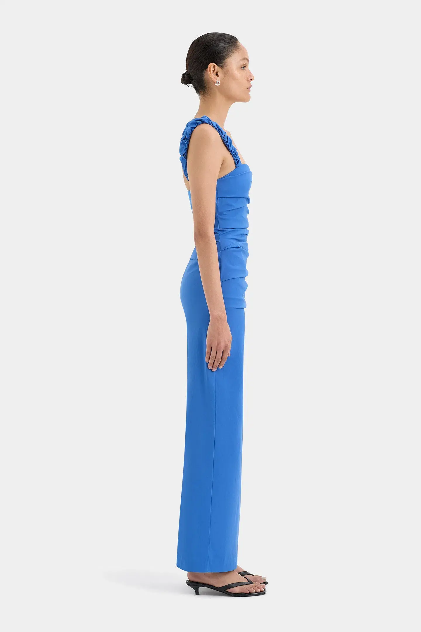 Sir The Label Azul Balconette Gown in Cobalt Blue Size 1 / AU 8 - Image 2