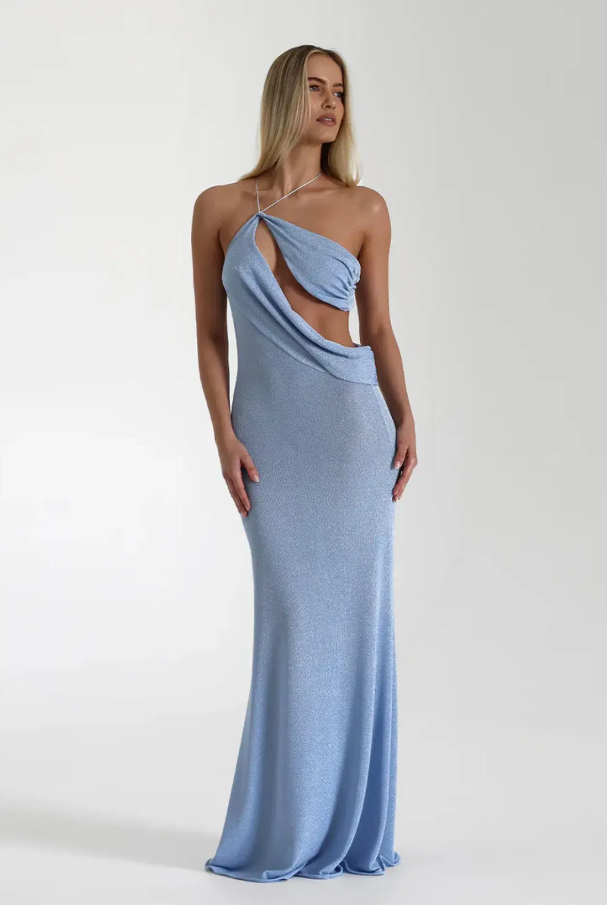 Natalie Rolt Elissa Maxi Dress Blue Size 1 / Aus 8 - Image 1