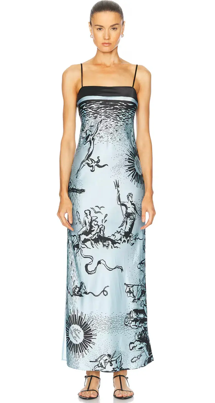 Sir The Label Dreamwood Scarf Maxi Dress Print Size 1 / AU 8 for rent on The Volte - main image
