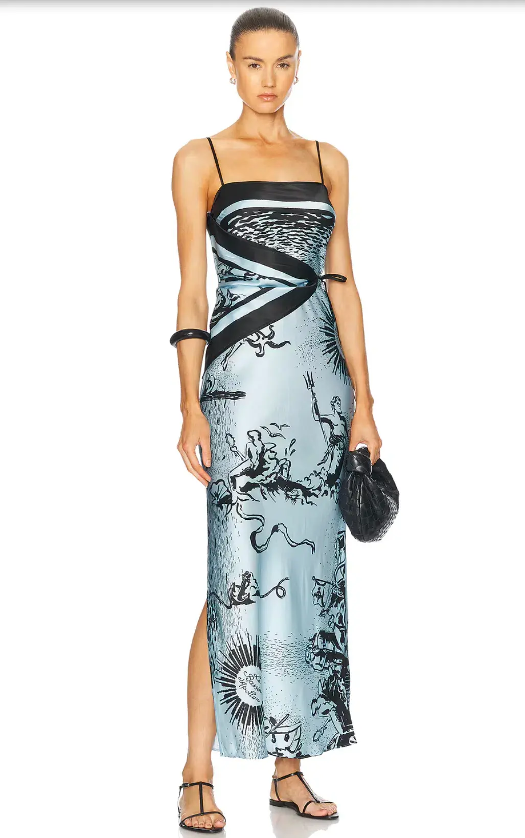 Sir The Label Dreamwood Scarf Maxi Dress Print Size 1 / AU 8 for rent on The Volte - main image