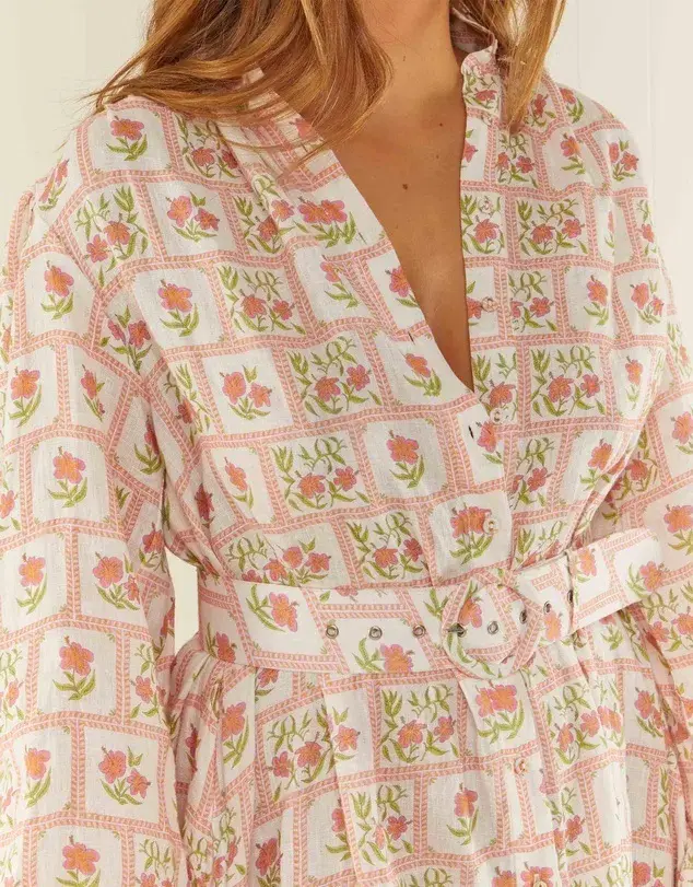 Palm Noosa Noddy Hibiscus Dress Floral Size 8 for rent on The Volte - main image