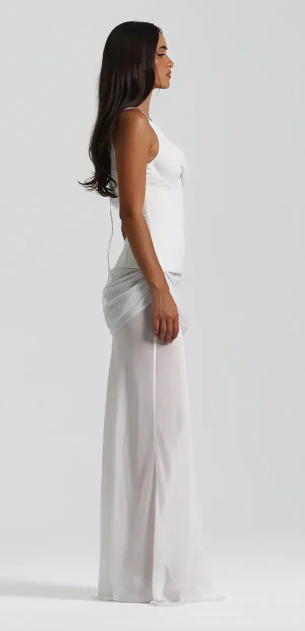 Natalie Rolt	Cadence Gown	S/8	White - Image 2