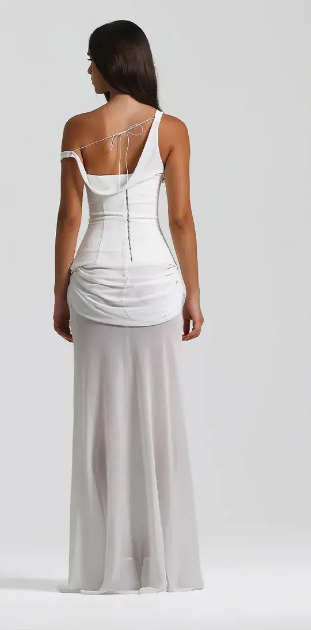 Natalie Rolt	Cadence Gown	S/8	White - Image 3