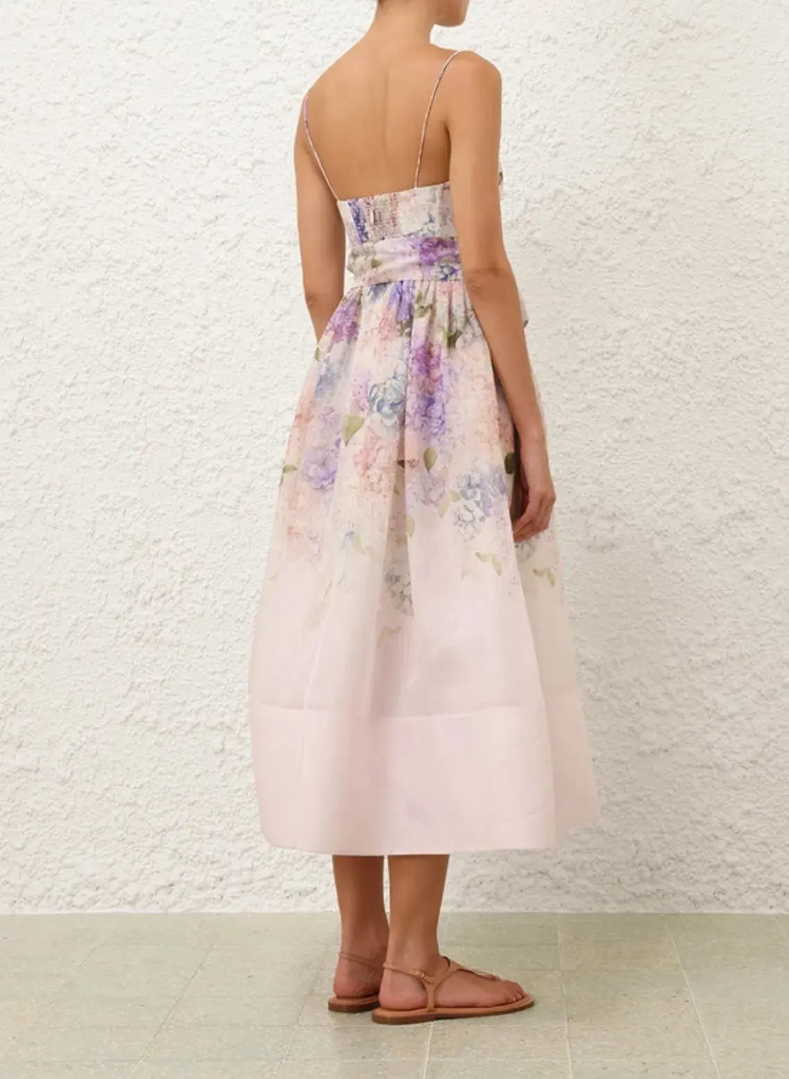 Zimmermann Dawning Corset Dress Floral Print Size 2/AU Size 12  - Image 3