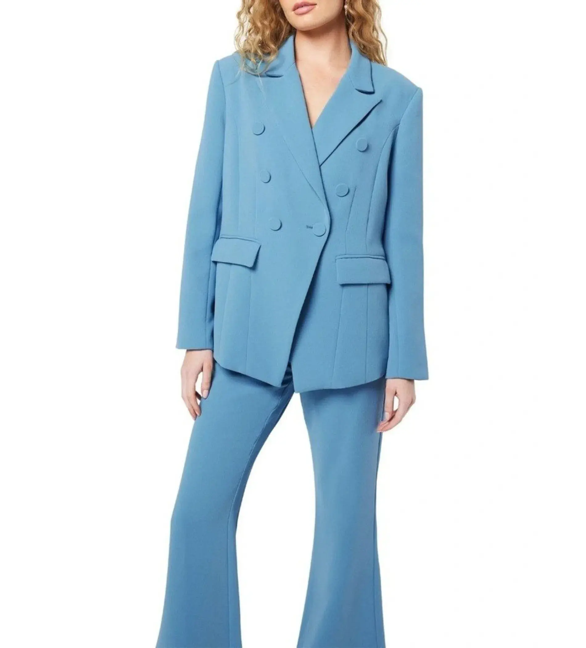 Elliatt Elliott Two-Piece Suit Blue Size 10/M - Image 5