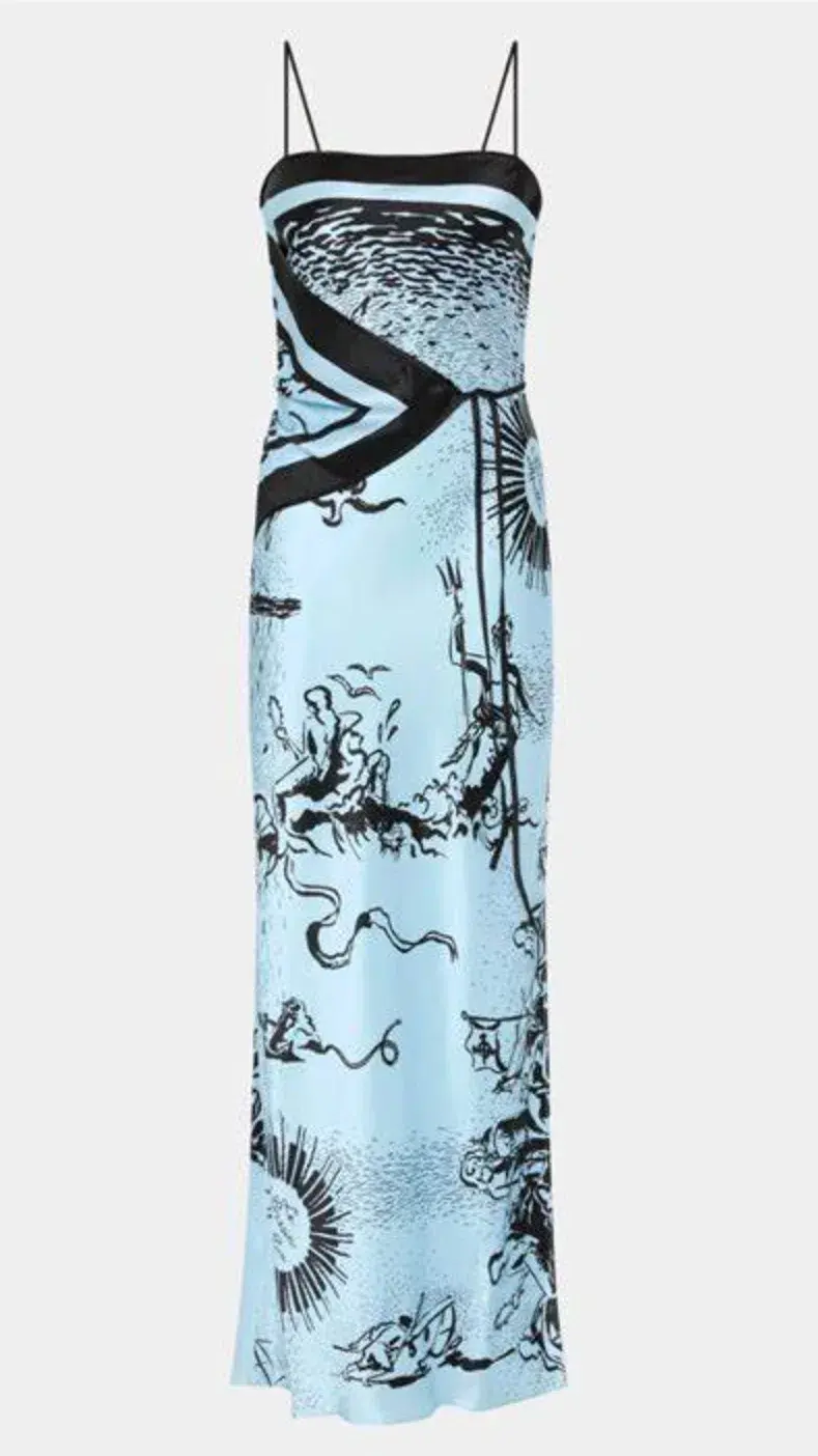 SIR Dreamwood Scarf Maxi Dress Size AU 12 - Image 6