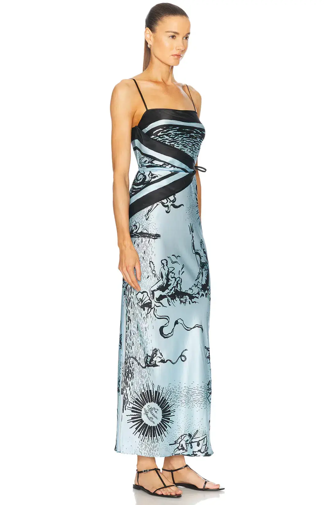 SIR Dreamwood Scarf Maxi Dress Size AU 12 - Image 3