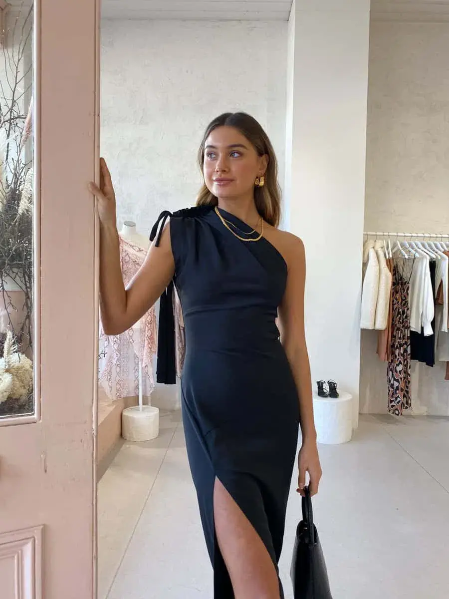 By Johnny One Shoulder Jasmine Dress Size AU 10 - Image 2
