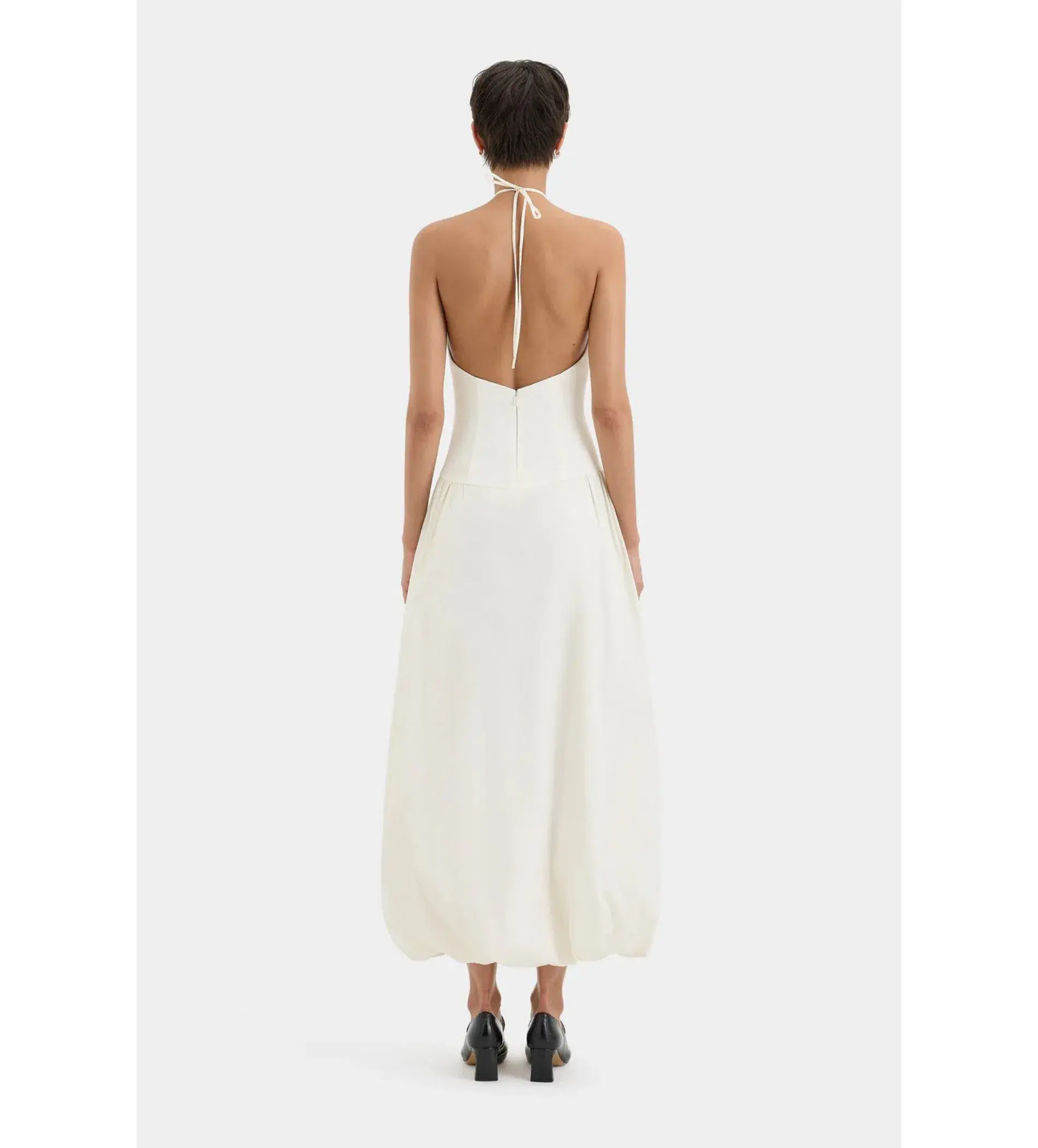Sir the Label Florent Gown Cream Size 0/AU 6 - Image 4