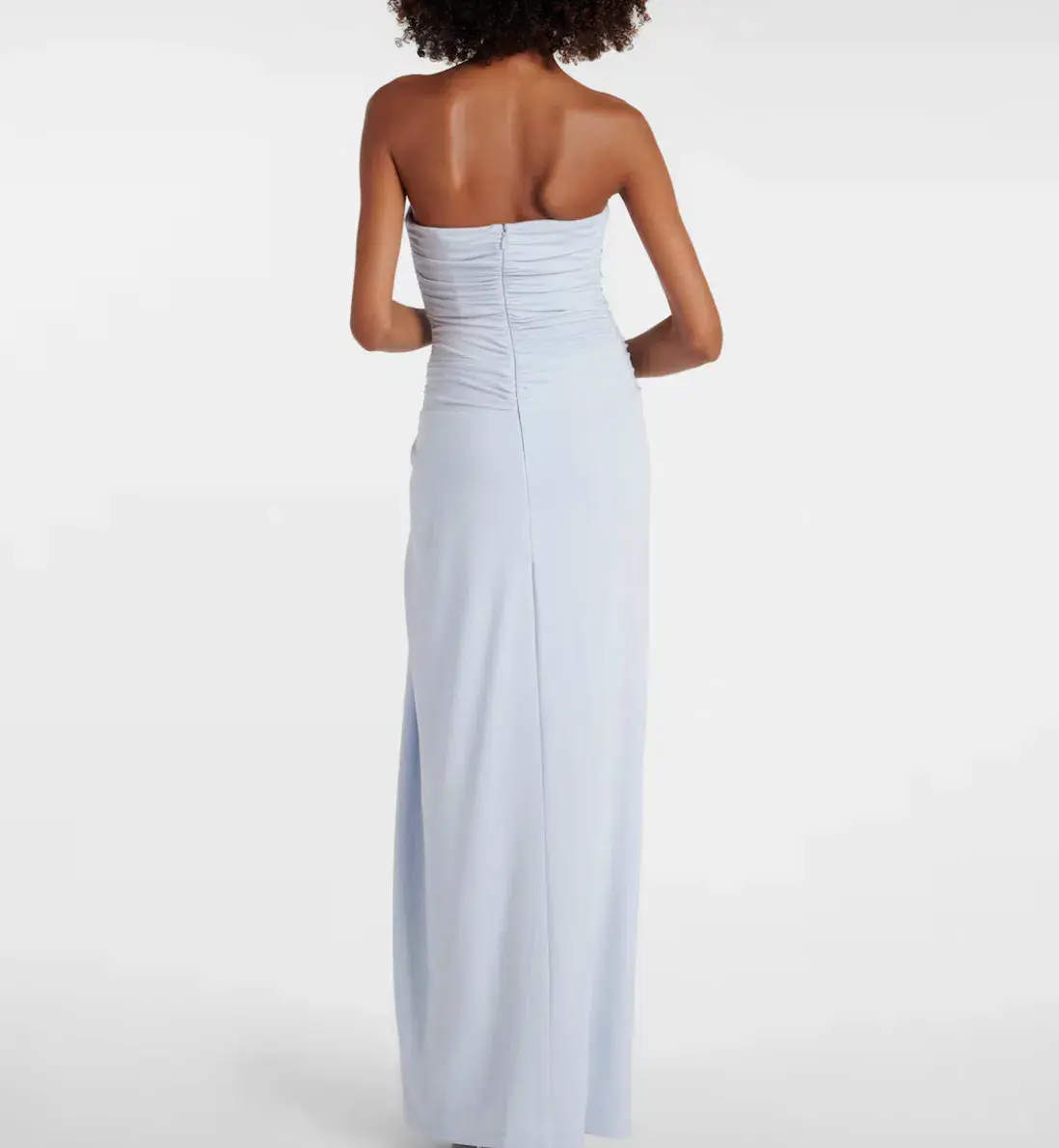 Simkhai Emma Jersey Gown Maxi Drress in Blue Haze Size US 0  - Image 3