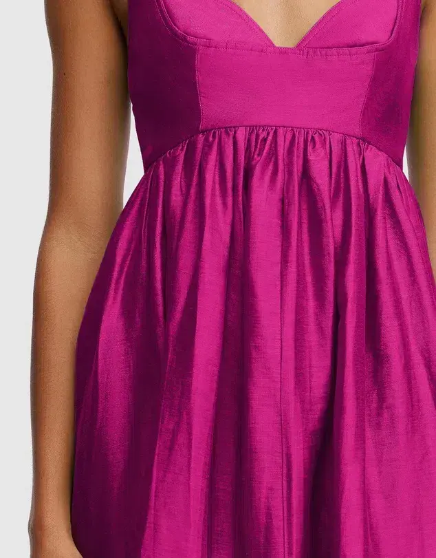 Acler Sandgate Maxi Dress in Plum Size AU 8 - Image 4