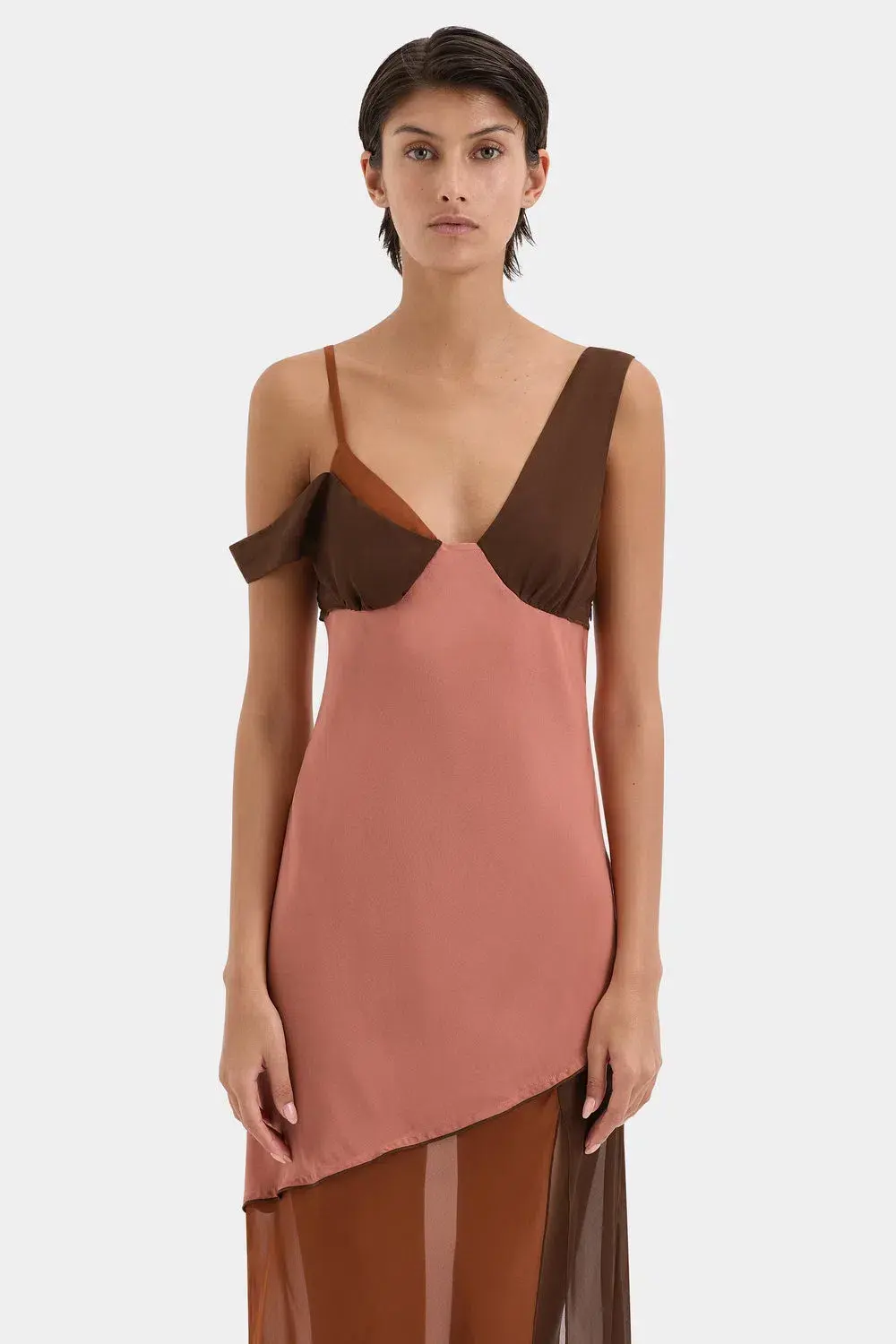 Sir The Label Halcyon Midi Dress Pink Size 8 - Image 2
