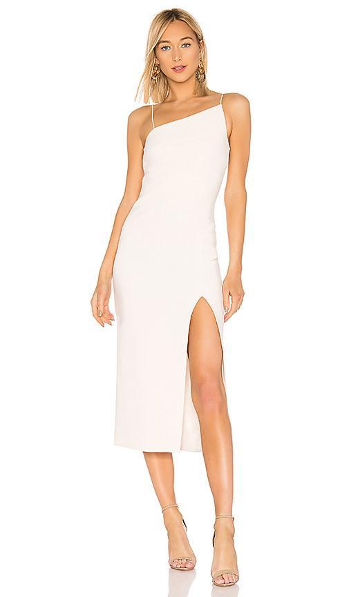 Bec & Bridge Dominique Asymmetric Midi Dress Size 8 - Image 1