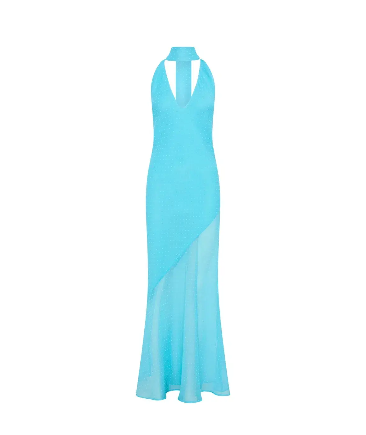 I Am Delilah Jasmine Maxi Dress Blue Lagoon Size 6 - Image 3