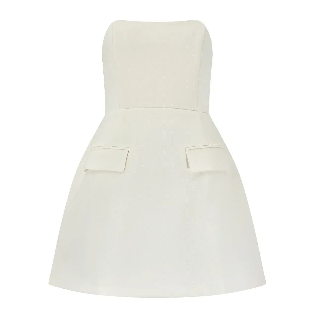 Odd Muse The Ultimate Muse Strapless Mini White Size M/AU 10 - Image 5