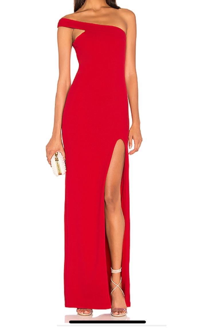 Love Nooki Floor length Red Gown Size 6 - Image 1