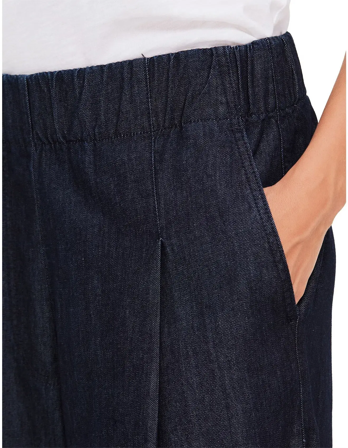 Dries Van Noten Pila Wide Leg Denim Pants Indigo Size L/ AU 12 - Image 5