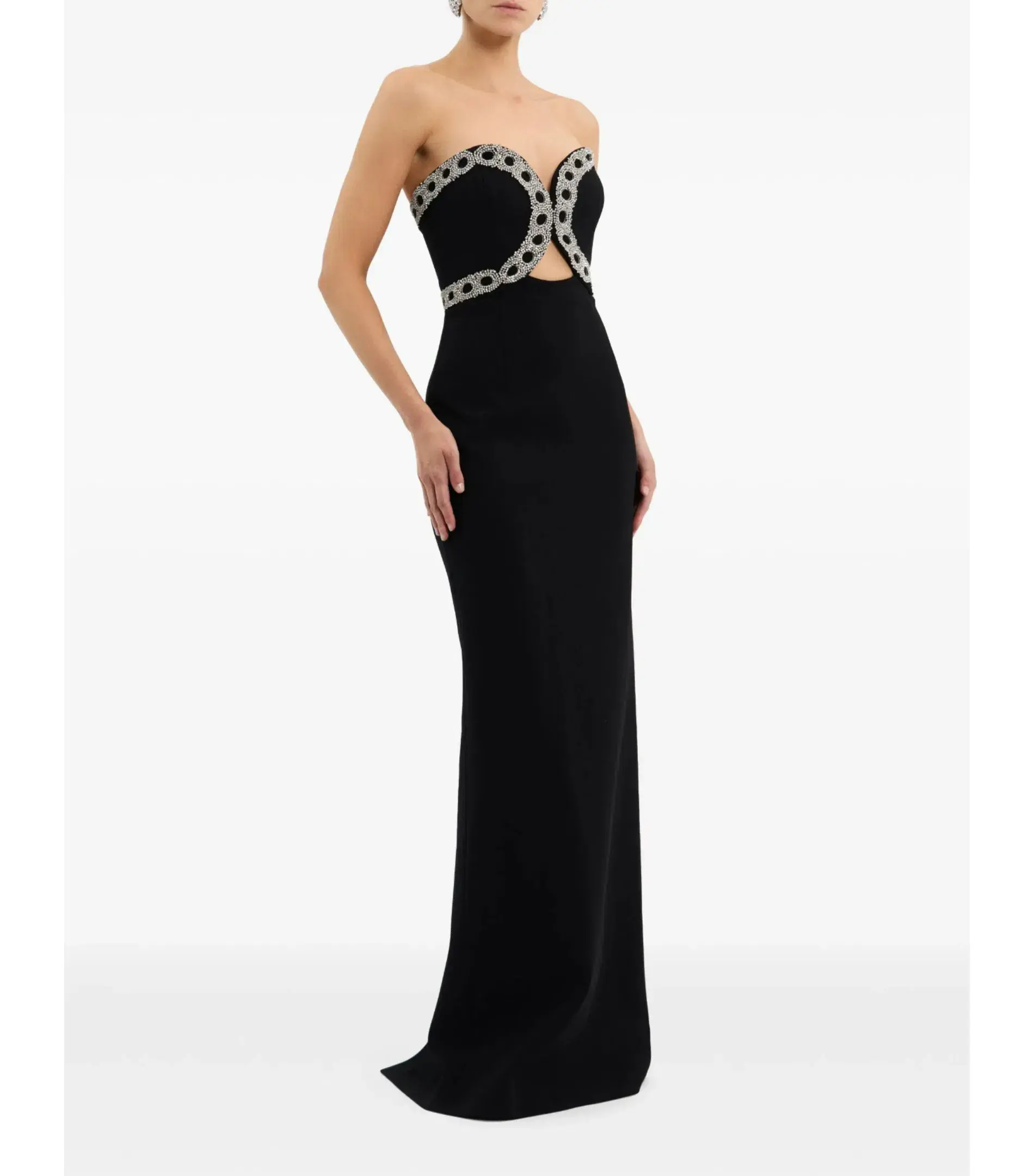 Rebecca Vallance Celinda Gown Black Size 12 - Image 2