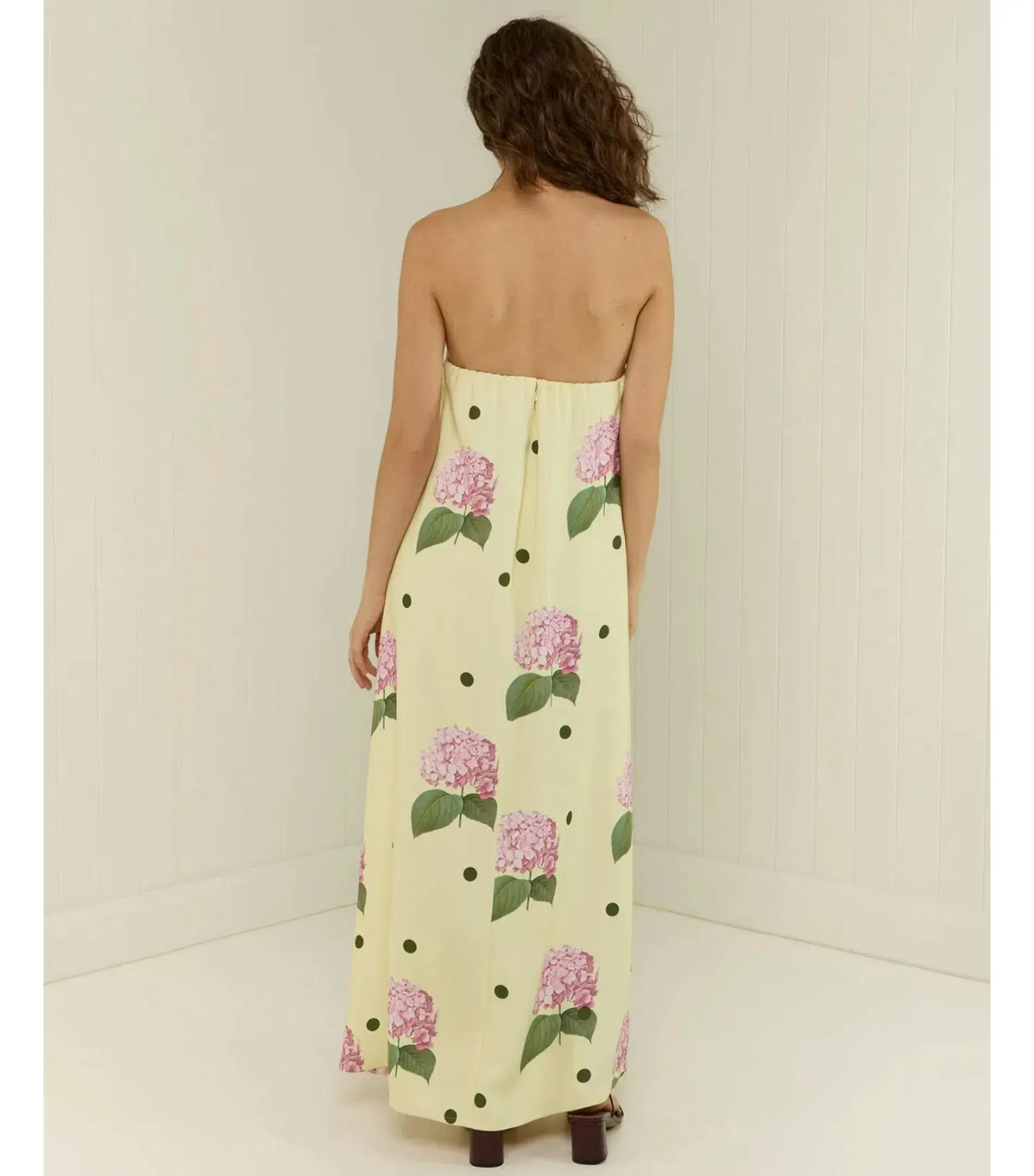 Palm Noosa Alessia Portofino Polka Dot Maxi Dress Print Size 8 - Image 3