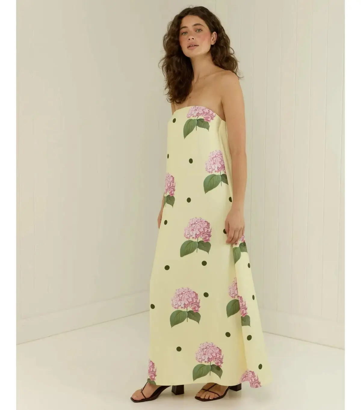 Palm Noosa Alessia Portofino Polka Dot Maxi Dress Print Size 10 - Image 2
