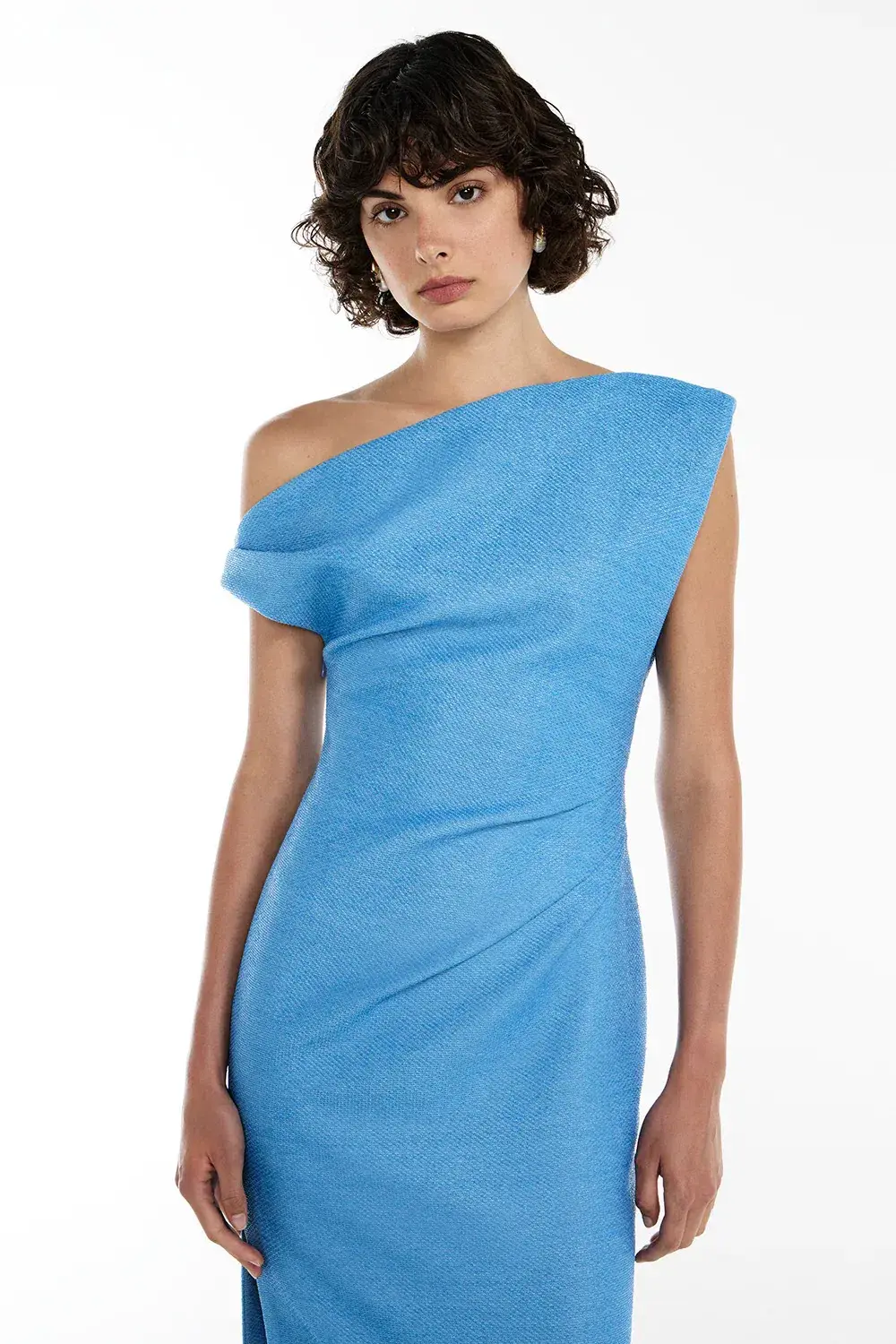 Manning Cartell Inspired Life Midi Dress Blue Size AU 12 - Image 4