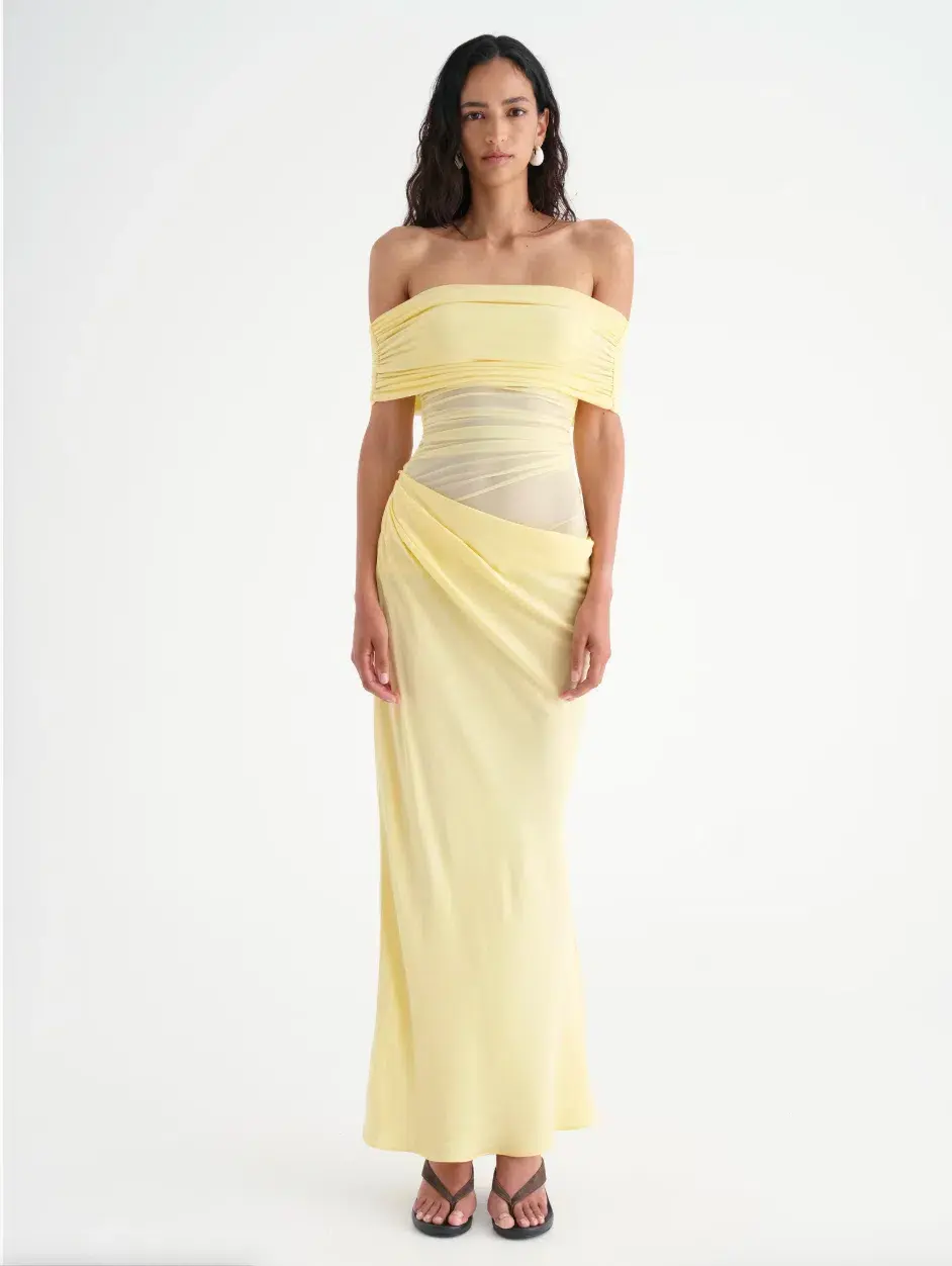 Benni Nico Maxi Dress- Butter- Size 12 - Image 2