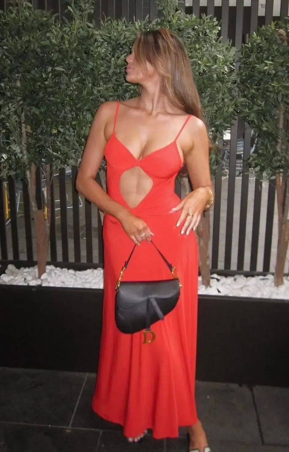 One Mile the Label Sammy Maxi Dress- Red- Size XXS / AU 6 - Image 5