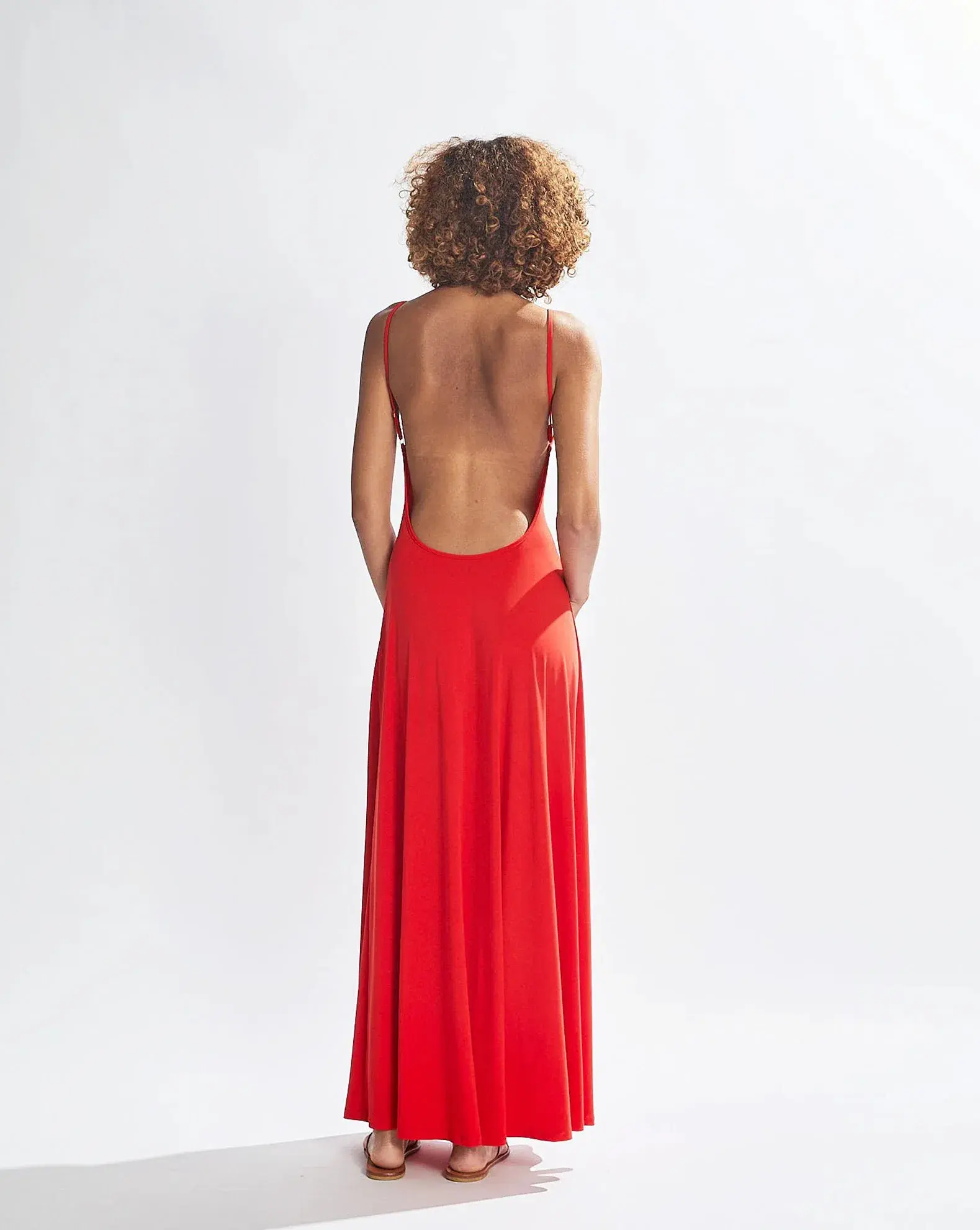 One Mile the Label Sammy Maxi Dress- Red- Size XS / AU 6-8 - Image 4