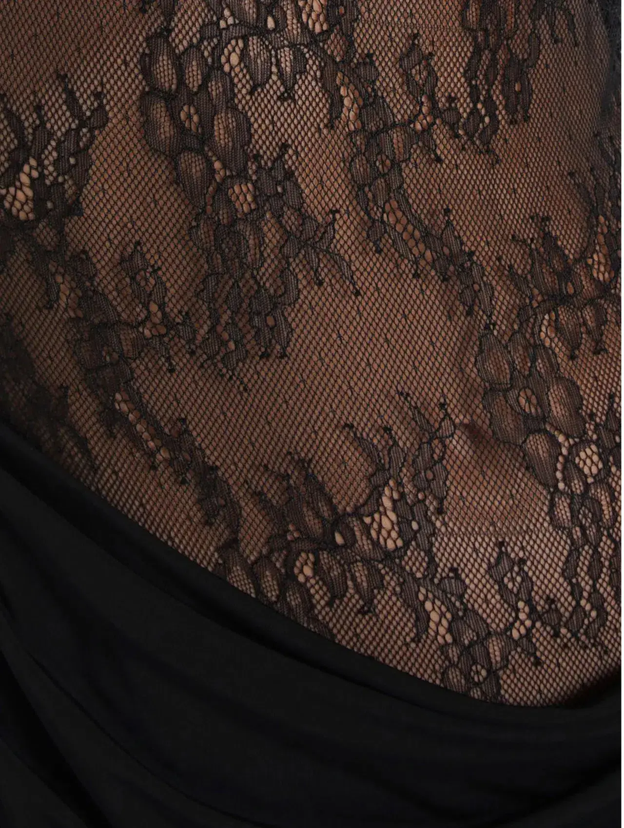 Benni Yana Lace Mini Dress- Black- Size 12 - Image 4