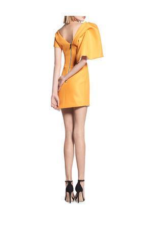Toni Matičevski  PEACOCK COCKTAIL DRESS Size 6 - Image 4