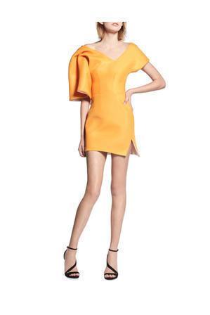 Toni Matičevski  PEACOCK COCKTAIL DRESS Size 6 - Image 3