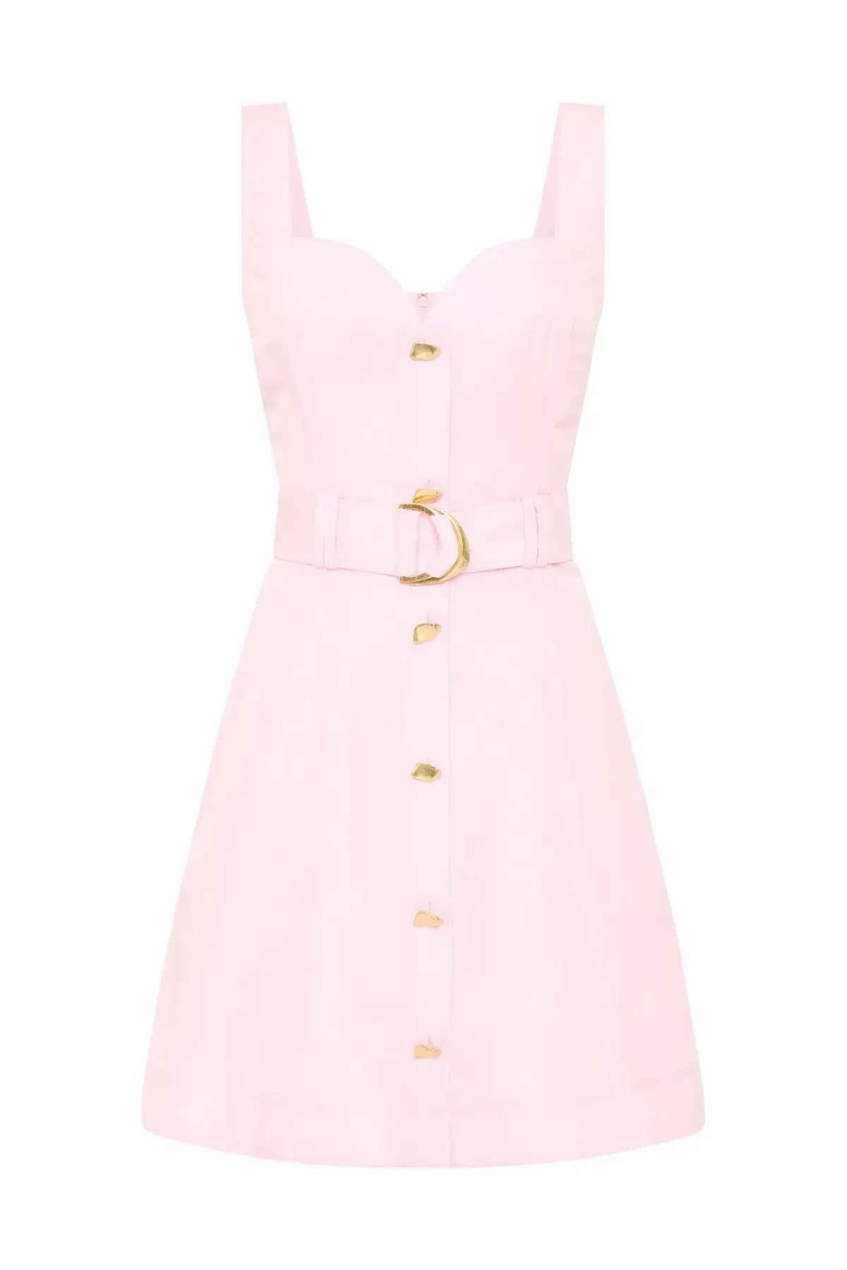 Aje Clay Belted Mini Dress Size 10 - Image 2
