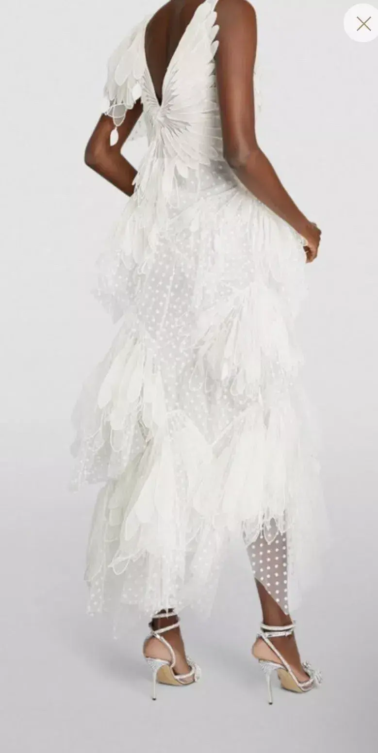 Zimmermann Rhythmic Flute Gown Size 10 - Image 2