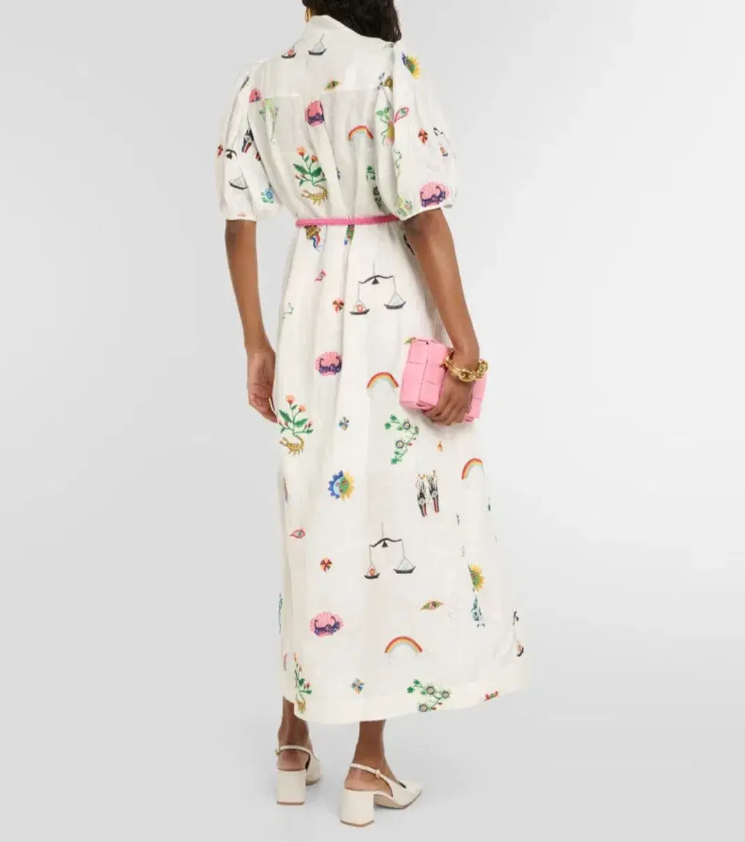 Alemais Atticus Shirt Dress in Print Size 10 for rent on The Volte - main image