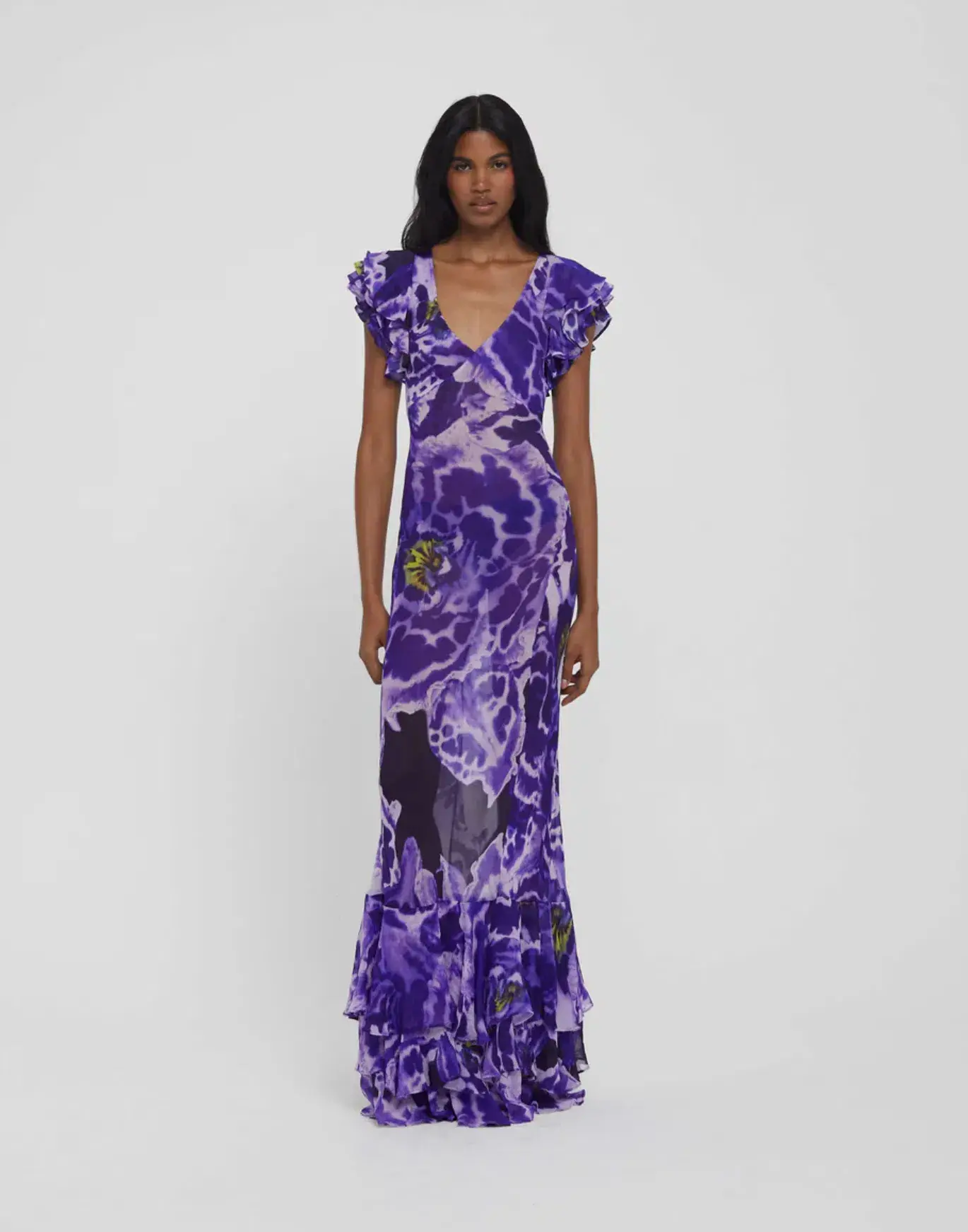 Rat and Boa Lucille Maxi Dress Multi Size 14 - Image 1