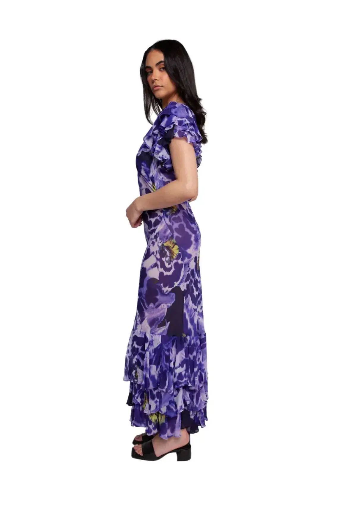 Rat and Boa Lucille Maxi Dress Multi Size 14 - Image 2