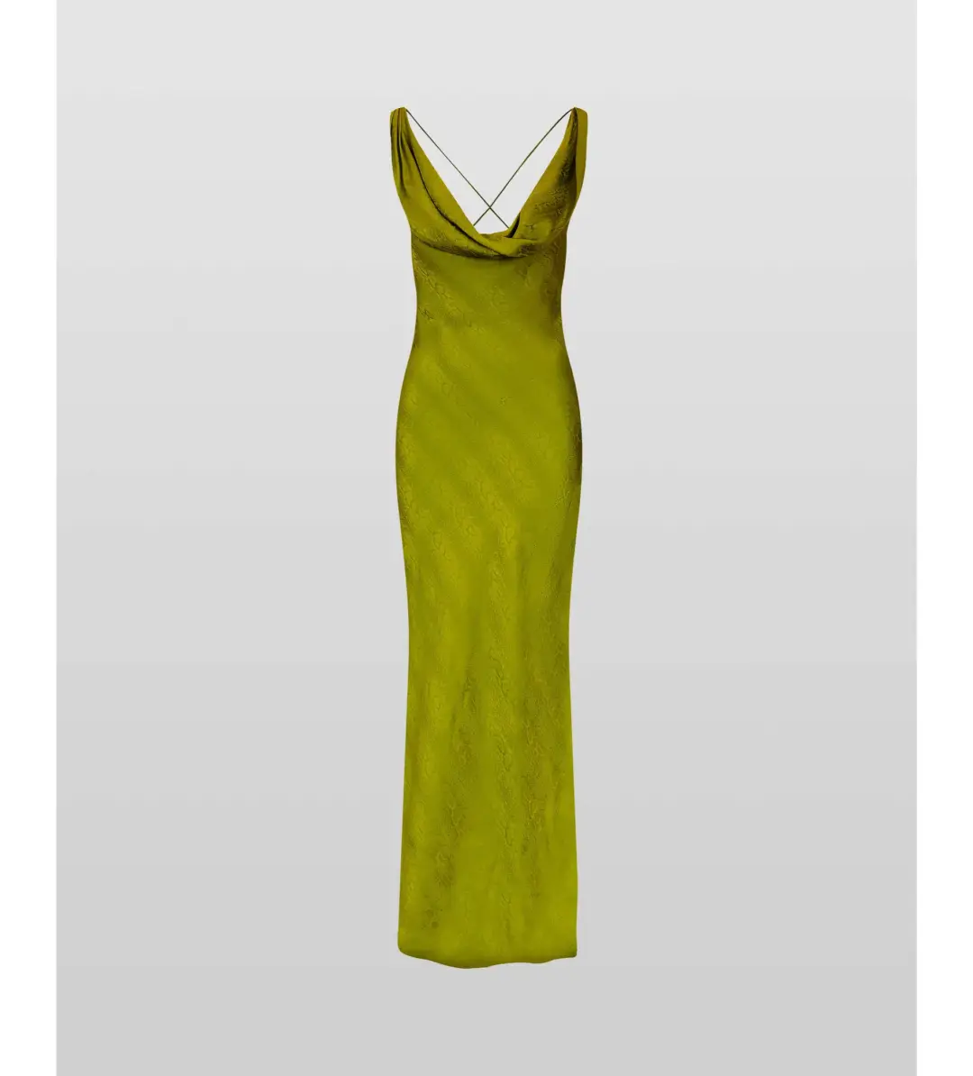 Rat & Boa Navarra Floor Length Dress Green Size 6 for rent on The Volte - main image