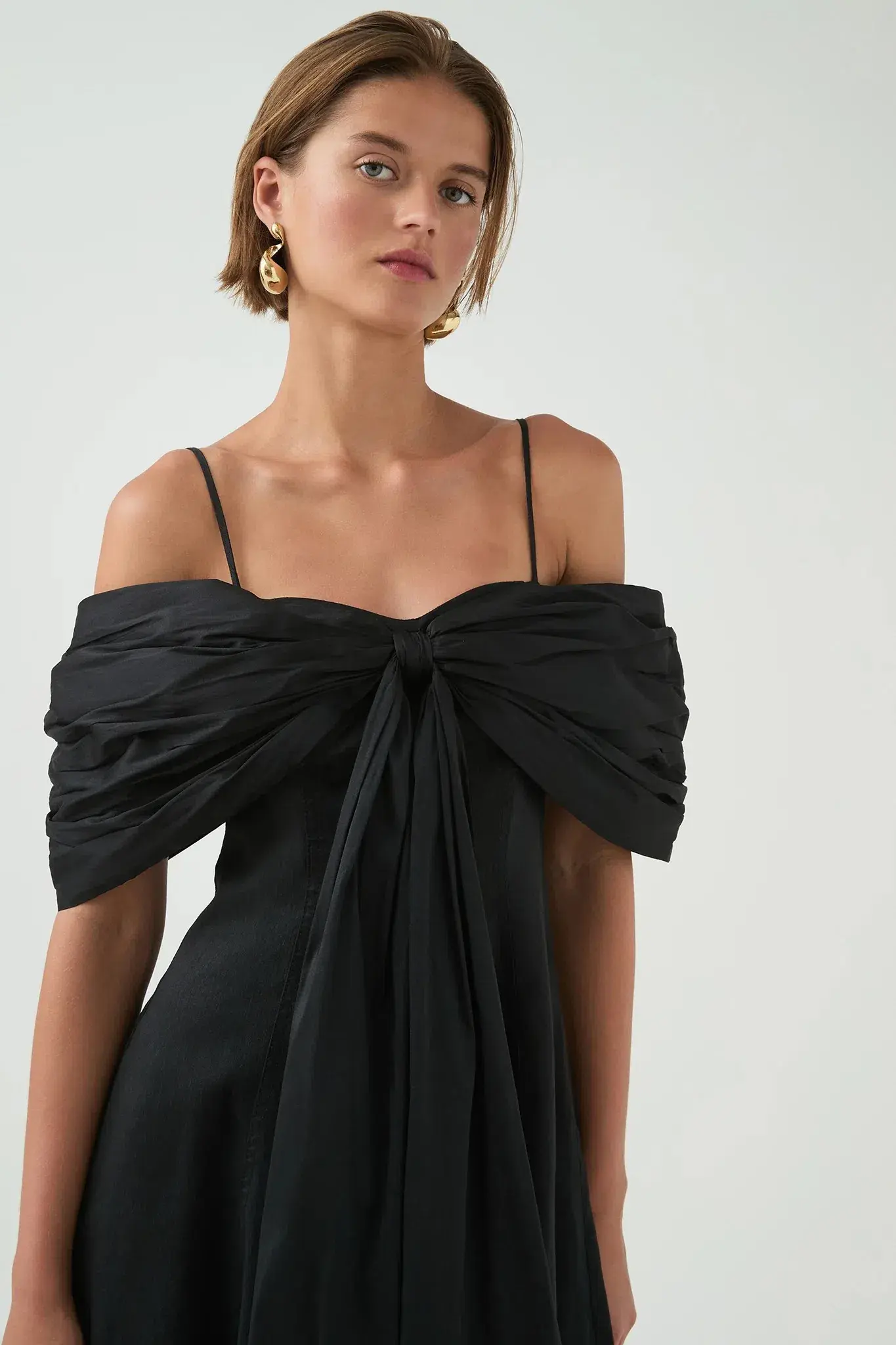 Aje Scarlett Gown Black Size 8 - Image 5