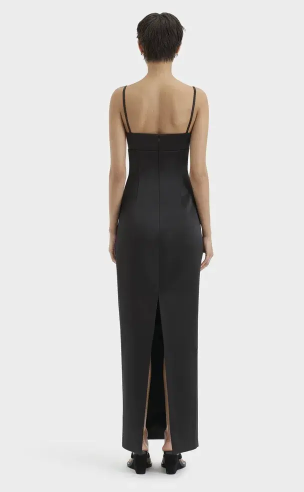 Sir The Label Poppy Column Gown Black Size 1 / Aus 8 - Image 2