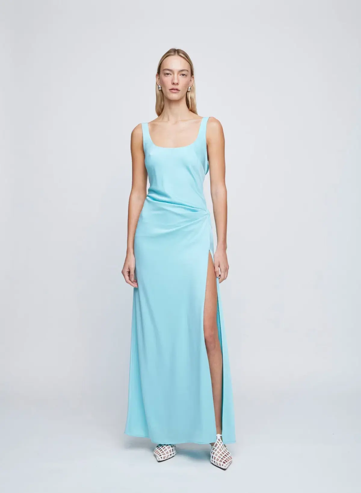 Anna Quan Etta Maxi Dress Blue Size 10 - Image 1