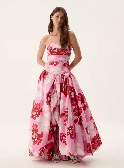 Aje Behold Maxi Boldly Blooming Pink Size 8  - Image 1