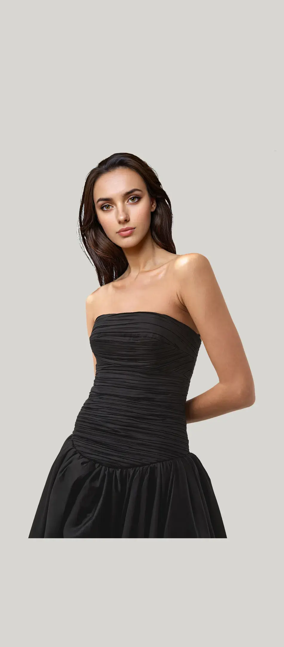 Aje Violette Bubble Hem Maxi Dress Black Size 12 - Image 2